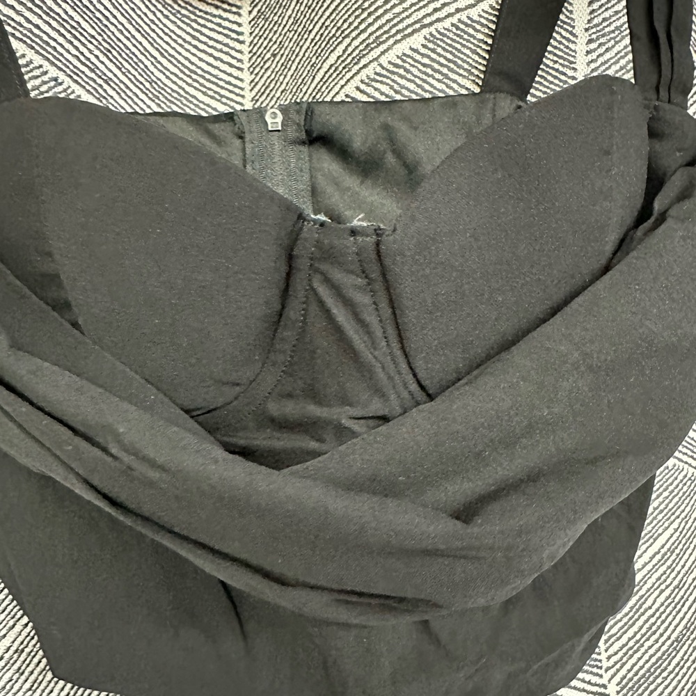Marthea Black Strapless top.   <<<<279>>>> - Picture 5 of 6